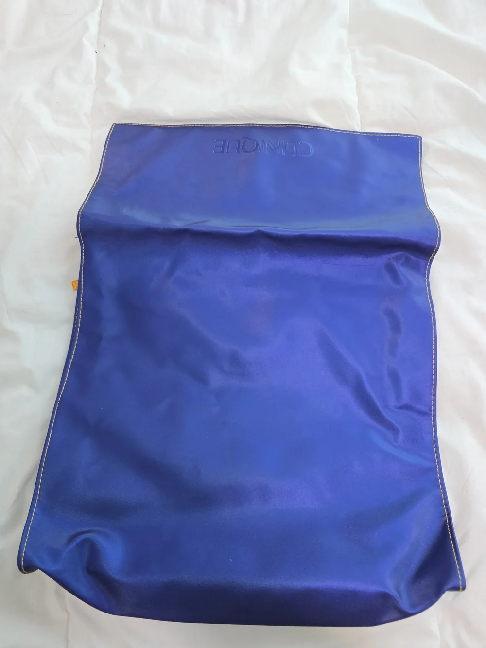 Clinique Sapphire Blue Cosmetic Pouch